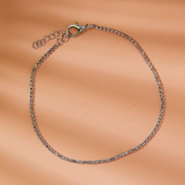 Heliophilia Silver Tobillera de Metal Dorada